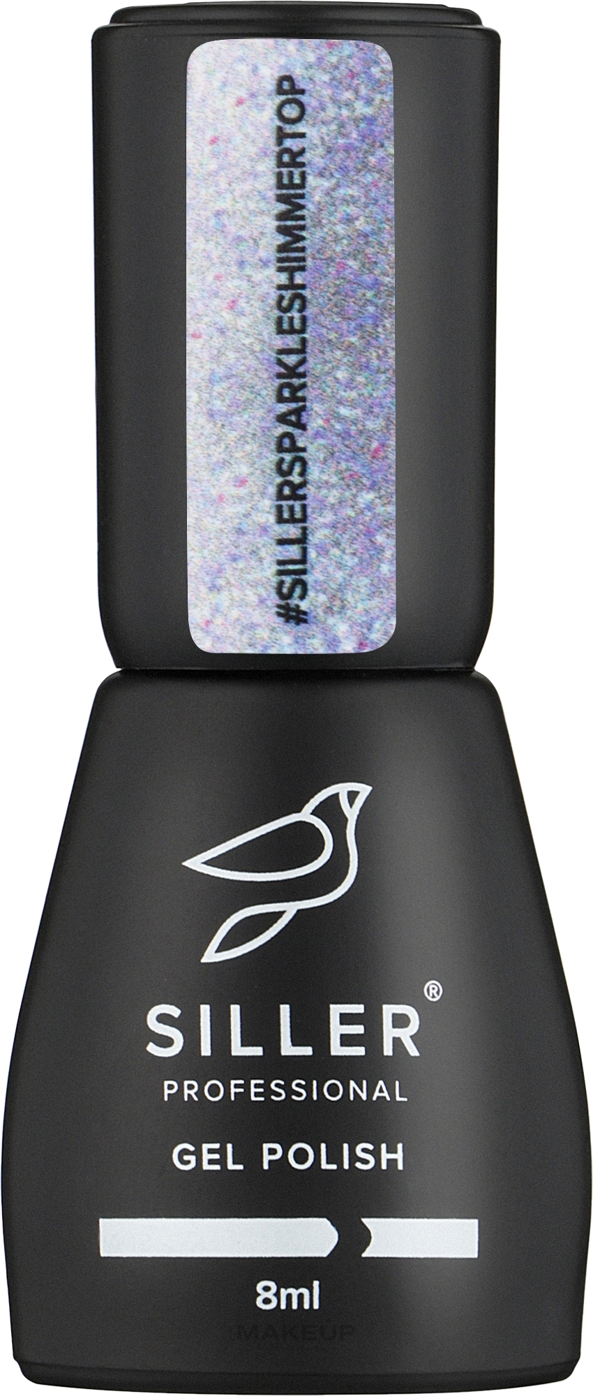 Топ для гель-лака - Siller Professional Sparkle Shimmer Top — фото 8ml