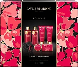 Парфумерія, косметика Набір, 7 продуктів - Baylis & Harding Boudoire Luxury Keepsake Bathing Treat Box Gift Set