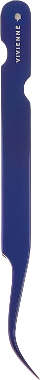 Пинцет изогнутый, пурпурное сияние - Vivienne  — фото N1