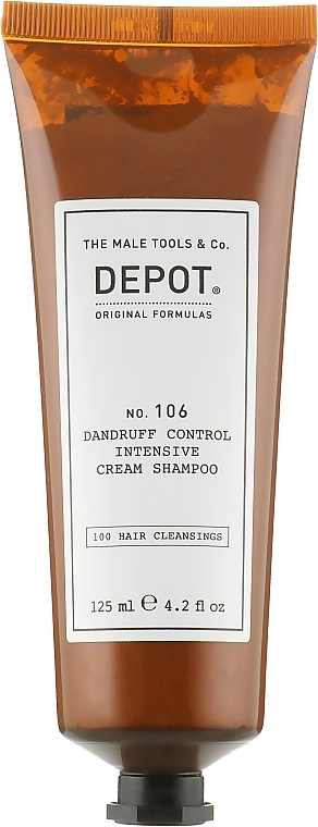 УЦЕНКА Интенсивный шампунь против перхоти - Depot 106 Dandruff Control Intensive Cream Shampoo * — фото N2
