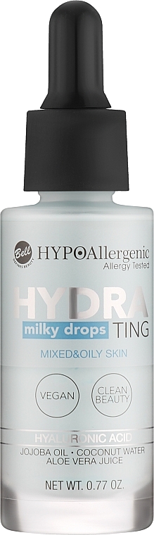 Гиппоаллергенное питательное молочко - Bell HypoAllergenic Hydrating Milky Drop