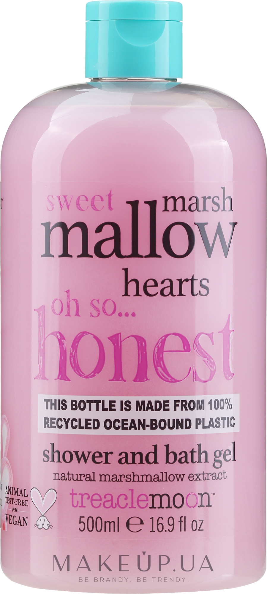 Гель для душа "Маршмеллоу" - Treaclemoon Marshmallow Hearts Bath & Shower Gel — фото 500ml