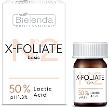 Парфумерія, косметика Молочна кислота 50% - Bielenda Professional X-Foliate Basic Lactic Acid 50%