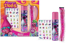 Духи, Парфюмерия, косметика Набор - Corsair Trolls Dress Up Set (h/mist/150ml + 2 x h/clip/ext + tattoo)