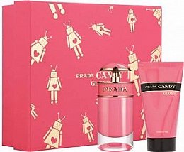 Духи, Парфюмерия, косметика Prada Candy Gloss - Набор (edt/50ml + b/lot/75ml)