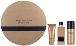 Духи, Парфюмерия, косметика Angel Schlesser Oriental Soul Pour Femme - Набор (edt 100ml + b/lot 75ml + deo 150ml)