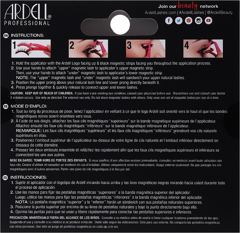 Накладні вії  - Ardell Magnetic Strip Lash Double 110 — фото N3