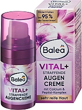 Крем для шкіри навколо очей - Balea Eye Cream Vital + — фото N1