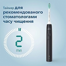 Електрична звукова зубна щітка - Philips Sonicare 3100 series HX3671/14 — фото N7