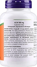 Харчова добавка "Ягоди асаї", 500 мг, капсули - Now Foods Acai Super Fruit — фото N2