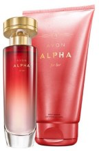 Парфумерія, косметика Avon Alpha - Набір (edp/50ml + b/lot/150ml)