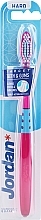 Парфумерія, косметика Зубна щітка жорстка Target, рожева - Jordan Target Teeth & Gums Hard