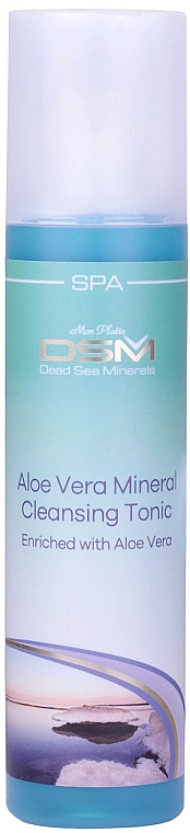 Очищуючий тонік для сухої і нормальної шкіри - Mon Platin DSM Aloevera Mineral Cleansing Tonic — фото N1