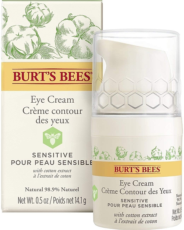 Крем для чутливої шкіри навколо очей - Burt's Bees Sensitive Eye Cream — фото N2