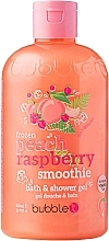 Гель для душа - Bubble T Bath & Shower Gel Peach & Raspberry  — фото N1