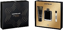 Духи, Парфюмерия, косметика Montblanc Legend Eau - Набор (edp/100ml + edp/7,5ml + sh/gel/100ml)