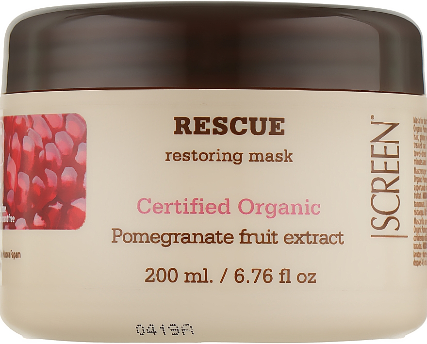 Маска для восстановления волос с гранатом - Screen Rescue Restoring Mask — фото N1