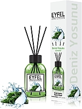 ПОДАРОК! Аромадиффузор "Морские водоросли" - Eyfel Perfume Reed Diffuser Seaweed — фото N1