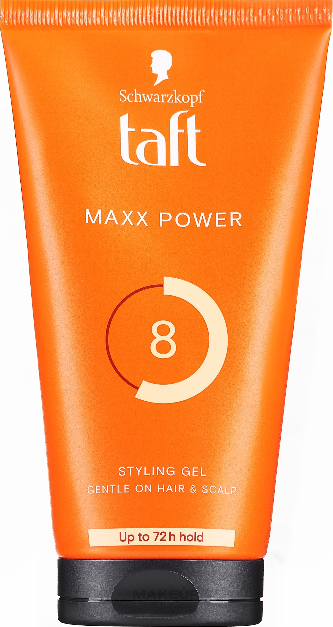 Гель для волосся "Maxx Power", фіксація 8 - Taft — фото 150ml