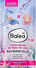 Духи, Парфюмерия, косметика Соль-кристаллы для ванны - Balea I Whale Always Be There For You