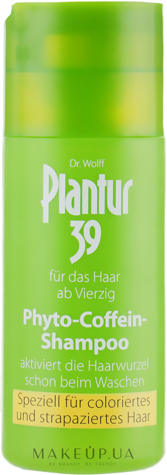 Шампунь против выпадения для окрашенных волос - Plantur Nutri Coffein Shampoo — фото 50ml