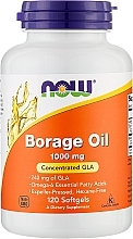 Масло огуречника, 1000 мг - Now Foods Borage Oil — фото N2