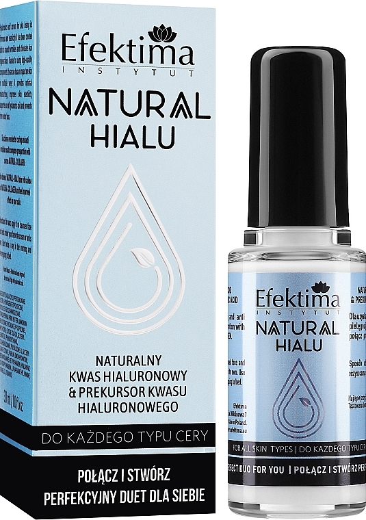 Гіалуронова сироватка для обличчя - Efektima Instytut Natural Hialu Serum — фото N2