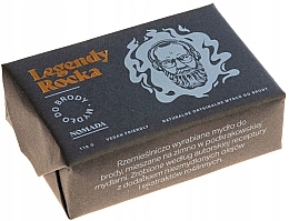 Парфумерія, косметика Мило для бороди "Легенди рока-Номада" - RareCraft Rock Legends-Nomada Beard Soap