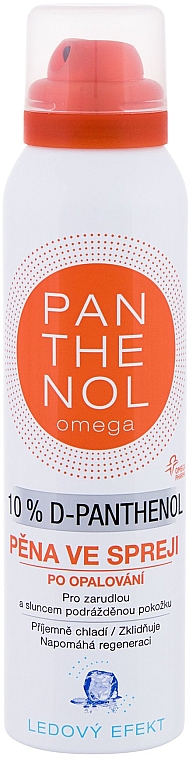 Пенка для тела с 10% пантенолом - Panthenol Omega 10% D-Panthenol After-Sun Mousse — фото N1