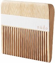 Набор - Nudo Nature Made Bamboo Essentials (cotton buds/200pcs + h/brush/1pc + n/brush/1pc + toothbrush/1pc + bag/1pc) — фото N3