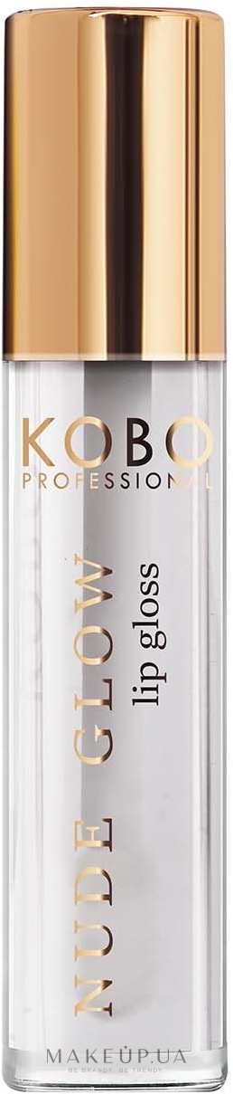 Блеск для губ - Kobo Professional Nude Glow Lipgloss — фото 801
