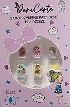Парфумерія, косметика Накладні самоклейні нігті для дітей "Щенячий патруль", 978 - Deni Carte Tipsy Kids