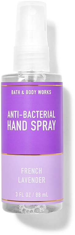 Очищувальний спрей для рук - Bath And Body Works Cleansing Hand Spray French Lavender — фото N1