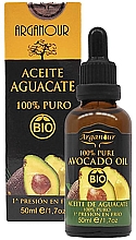 Олія авокадо для обличчя, тіла й волосся - Arganour Pure Organic Avocado Oil — фото N1