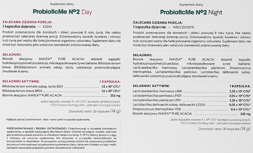 Набор - HealthLabs ProbioticMe No.2 (caps/2x30pcs) — фото N3
