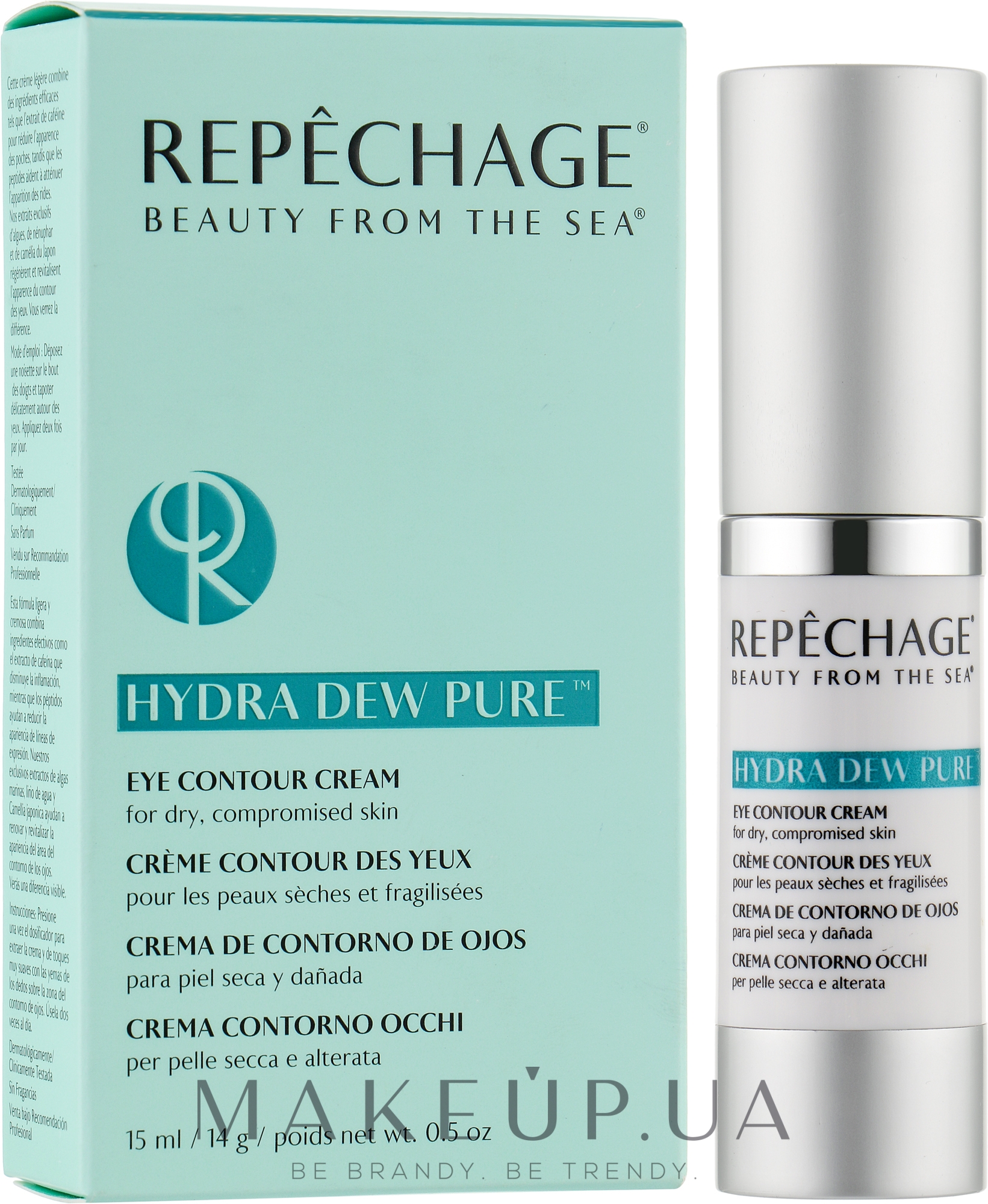 Крем для шкіри навколо очей - Repechage Hydra Dew Pure Eye Contour Cream — фото 15ml