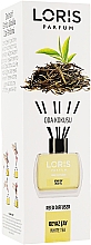 Аромадиффузор «Белый чай» - Loris Parfum Reed Diffuser White Tea — фото N1