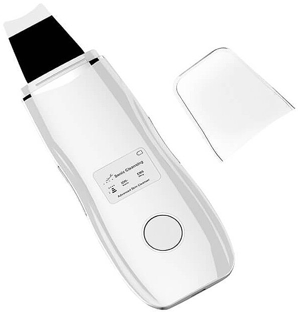 Апарат для ультразвукового чищення обличчя, білий - Beauty Relax Peel & Lift EMS White — фото N1