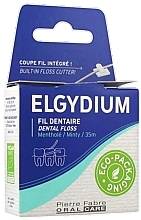 Зубная нить с ментолом, 35 м - Elgydium Dental Floss Minty — фото N1