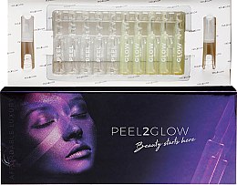 Набор для ухода за лицом - Skin Tech Peel2Glow Purifyer & Skin Bloom (purifyer/5x1.5ml + skin/bloom/5x1.5ml) — фото N1