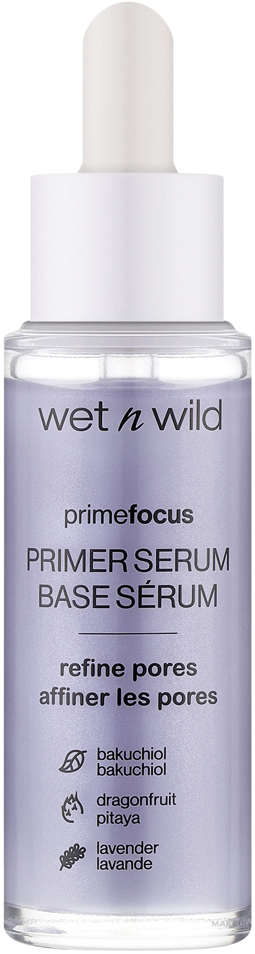 Праймер-сыворотка для лица - Wet N Wild Prime Focus Primer Serum Refine Pores — фото 30ml