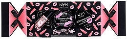 Духи, Парфюмерия, косметика Набор - NYX Professional Makeup Sugar Trip Lip Treats (balm/8ml + balm/12g + scrub/14g)