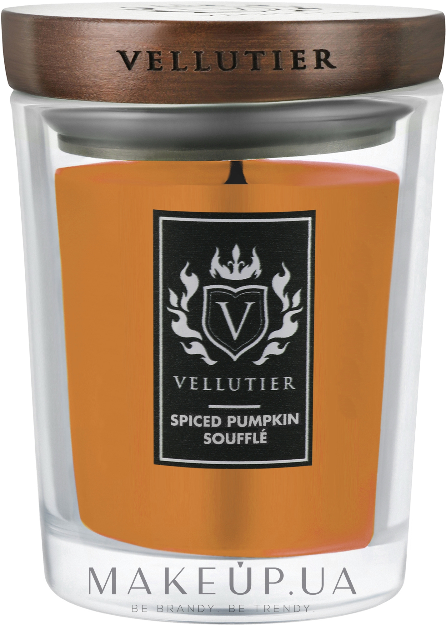Ароматична свічка "Пряне гарбузове суфле" - Vellutier Spiced Pumpkin Souffle — фото 225g