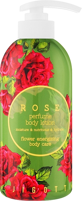 Парфумований лосьйон для тіла «Троянда» - Jigott Rose Perfume Body Lotion — фото N1