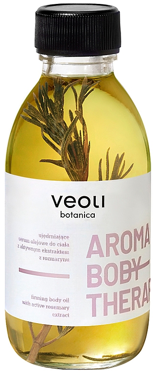 Масло для тела укрепляющее с розмарином - Veoli Botanica Aroma Body Therapy Firming Body Oil With Active Rosemary Extract — фото N1