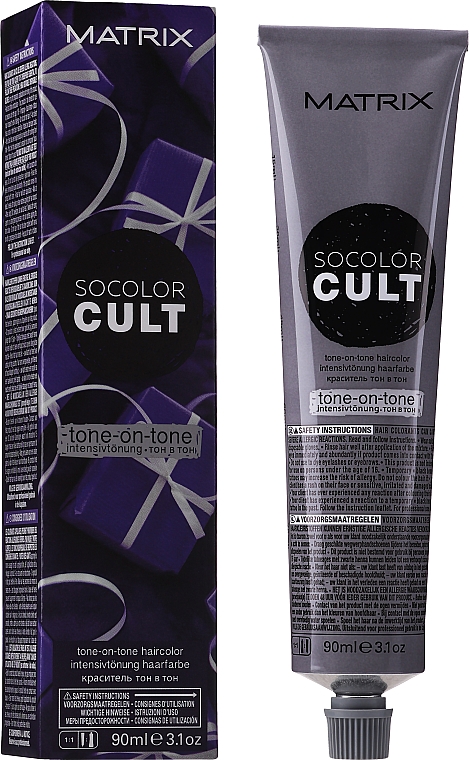 Фарба для фарбування волосся "тон-в-тон" - Matrix Socolor Cult Tone on Tone Hair Color