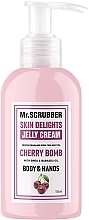 Парфумерія, косметика Зволожувальний крем-гель для тіла "Вишнева бомба" - Mr.Scrubber Body & Hands Cream
