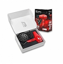 Фен для волос, с диффузором, красный - Parlux Parlux Alyon Air Ionizer Tech Midnight Red & Diffuser — фото N2