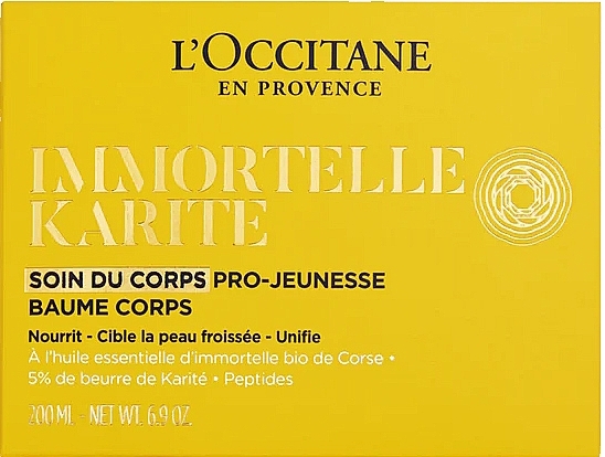 Бальзам для тіла - L'Occitane Immortelle Karite Pro-Youth Body Care Body Balm — фото N2