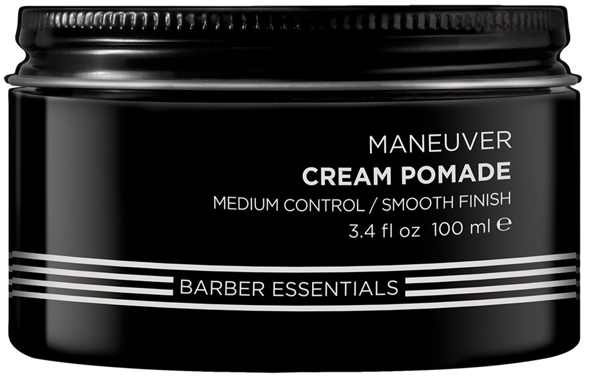 Помада-крем для укладок с натуральной текстурой, для мужчин - Redken Brews Cream Pomade — фото 100ml